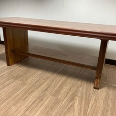 テレビ台　長机　木製の画像