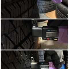 ⭐️✨美品✨⭐️215/50R17🌈ブリヂストンVRX2🌈17×7J、lNSET48、pcd114.3⭐️⭐️の画像