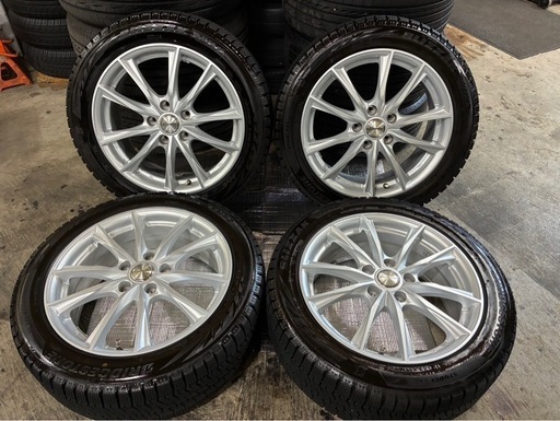 ⭐️✨美品✨⭐️215/50R17?ブリヂストンVRX2?17×7J、lNSET48、pcd114.3⭐️⭐️