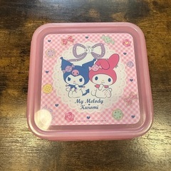 My Melody Kuromi 子ども用弁当箱　タッパー