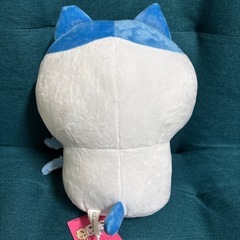 タグ付きハチワレ(約30cm)の画像