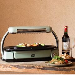 ♪取りに来てくださる方♪【超美品】Aladdin　グラファイトグリラー(グリーン) の画像