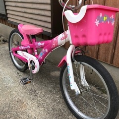 18インチ　子供用自転車　petit queenの画像