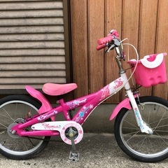 18インチ　子供用自転車　petit queen