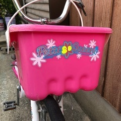 18インチ　子供用自転車　petit queenの画像