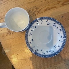 【引き取り限定】【値下】中古品　カップ&ソーサー　6点セット　NARUMI CHINAの画像
