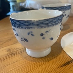 【引き取り限定】【値下】中古品　カップ&ソーサー　6点セット　NARUMI CHINAの画像