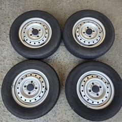 タ1 エブリィ 純正 12イントスチール ヨコハマ 145R12...