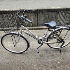 自転車 ママチャリ  ギア変速 美品の画像