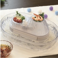 【お買い得‼️】定価6,600円♪ パール金属 流氷 しろくまそうめん流し器 流しそうめんの画像