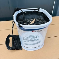 マズメMAZUME 水くみ バケツ バッカン 観察できる 水くみ...