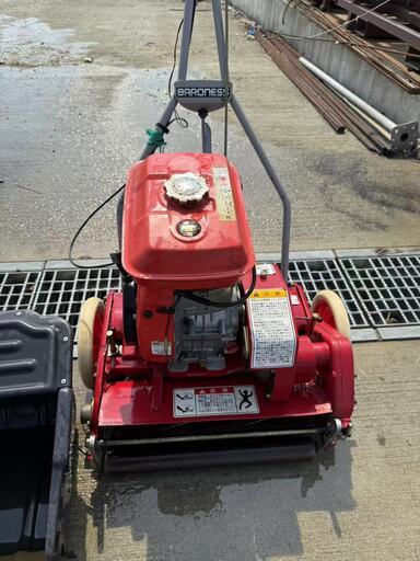 福岡県みやま市】バロネス 共栄社 芝刈機 LM45GA 動作確認済み
