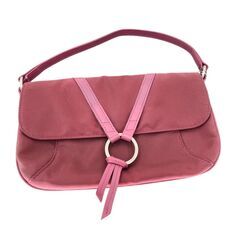 LONGCHAMP/ロンシャン　ピンク　ミニハンドバッグ　全体的...