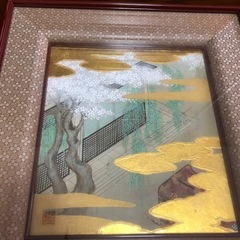 ②和風　衝立額・色紙
の画像