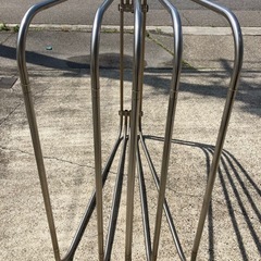 物干し(布団干し)5枚　ステンレス製　中古の画像