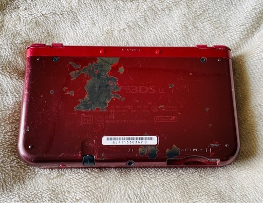 受け渡し予定あり】Newニンテンドー3DS LL メタリックレッド【中古品