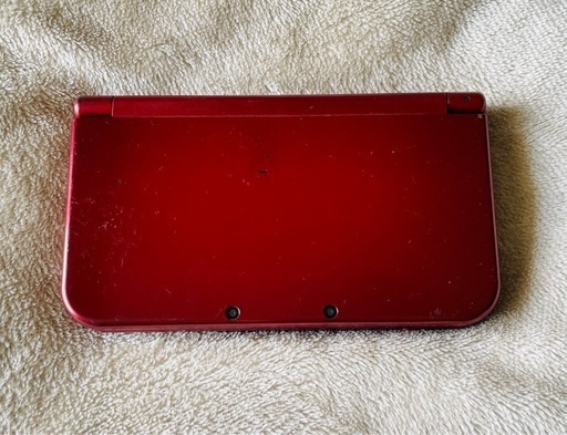 【受け渡し予定あり】Newニンテンドー3DS LL メタリックレッド【中古品・キズ塗装剥がれ有り】