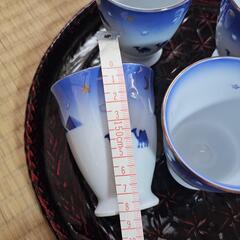 【断捨離】有田焼シルクロード湯飲み　5個セットの画像