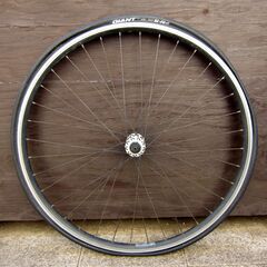 ★シマノ ディスク/リム両用　クリンチャー　ホイール　700C HB-R505　前後セットの画像