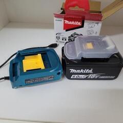 【工具】Makita　マキタ空調服セット　Mサイズ　バッテリー付き　中古　リサイクルショップ宮崎屋住吉店25.5.28の画像