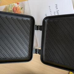 最終値下げ！クレープ ホットサンド メーカー2点セットの画像