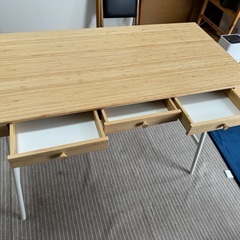 家庭用ワークデスク（引き出しあり）の画像