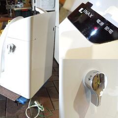 倉庫整理品 動作未確認 INAX ベーシア シャワートイレ DT-B183XU 機能部（タンク/便座）のみ 便器/リモコン無し 2011年製 札幌市 新道東店の画像