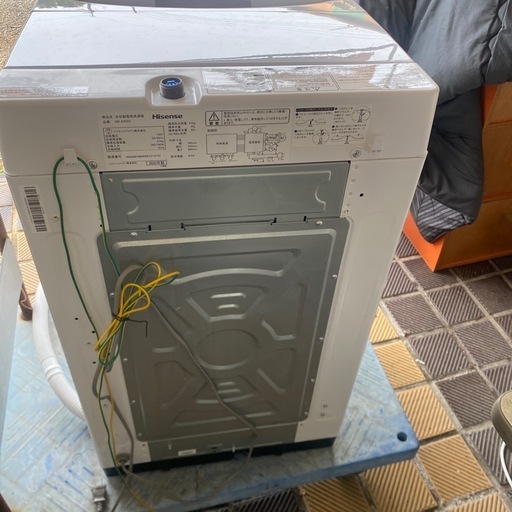 洗濯機 4.5kg Hisense ハイセンス HW-E4503