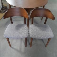 ★ミサワ家具★伸長式円卓テーブルセット★の画像