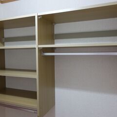 値下げ!　クローゼット用収納キット