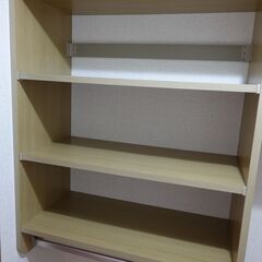 値下げ!　クローゼット用収納キットの画像