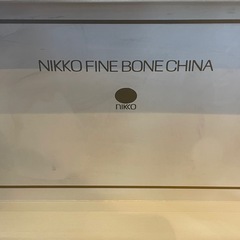 【引き取り限定】中古品　NIKKO FINE BONE CHINA ペアカップ　タンブラー　ワイングラス　の画像