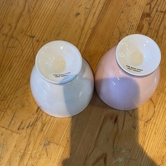 【引き取り限定】中古品　NIKKO FINE BONE CHINA ペアカップ　タンブラー　ワイングラス　の画像