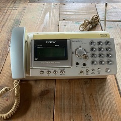 固定電話FAX機能付き