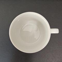 取引中【中古品】白　コーヒーカップ　2個の画像