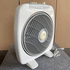 YUASA ボックス扇風機 YFB-30H  ホワイト　 の画像