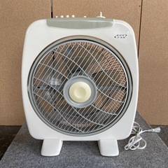 YUASA ボックス扇風機 YFB-30H  ホワイト　 