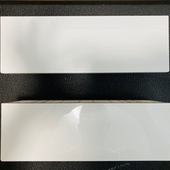 TOTO 二連紙巻器 フラット棚(樹脂) ホワイト YH650 1個　未使用の画像