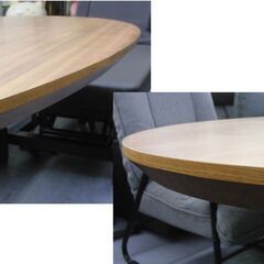 ACTUS ダイニングテーブル OWN-F BIG SIDE TABLE V3 WN たまご型 ウォールナット アクタス 札幌 手稲の画像