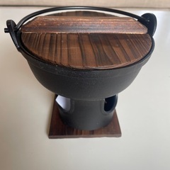 未使用品　イシガキ産業　いろり鍋コンロセット の画像