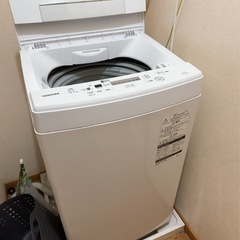 洗濯機　TOSHIBA 4.5kg