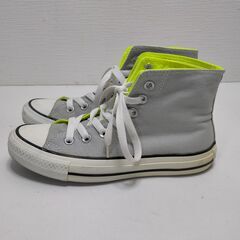 CONVERSE コンバース オールスター　ハイカット　グレー　23cm 未使用品  レディース ジュニア  スニーカー　250528-6Tの画像