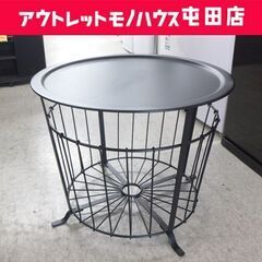 イケア GUALOV グアローヴ リビングテーブル 収納付き サ...