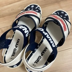 新品　ANAP サンダル　24センチの画像