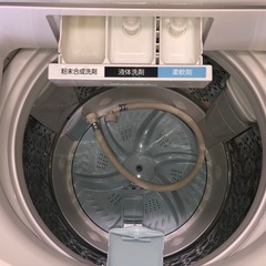 天)TOSHIBA 東芝電気洗濯機　AW-8DH1の画像