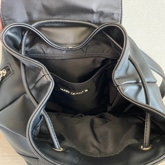 ※お渡し先決まりました※　MARY QUANT　リュック　ブラック　合皮　レザーの画像
