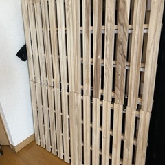 折りたためるすのこベッド　セミダブル
