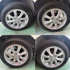 かなり値引きしました。平成24年式 タント X  人気のホワイトパール‼️車検R9年2月まで‼️新品タイヤ ヨコハマ ブルーアースGT‼️純正アルミホイール‼️左側電動スライドドア‼️の画像