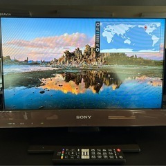 液晶テレビ　22インチ　リモコン付　SONY KDL-22EX3...