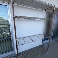 【ジャンク・ルミナス+】シルバーラックセット（屋外使用・サビあり...